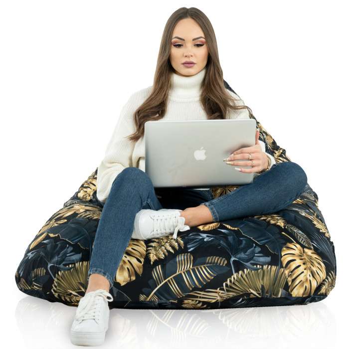 Bermuda XL Floor Seat Bean bag - Premium Printed Fabric