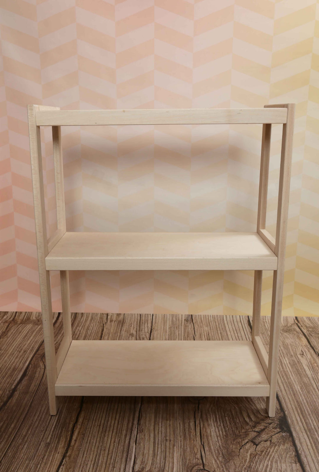 Reol i bøgetræ STRONG, 3 hylder, 93x60x43 cm