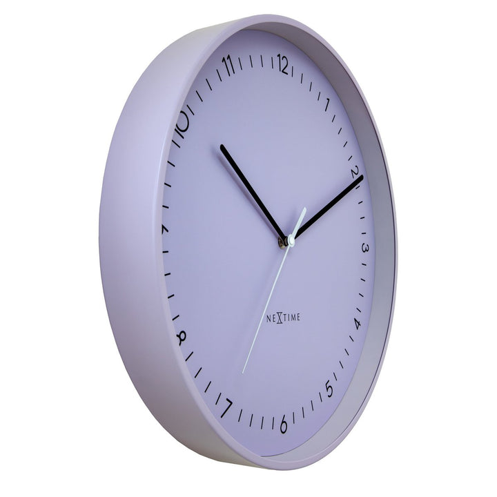 Vægur 40 cm-Silent-Metal-NeXtime 'Berlin L'