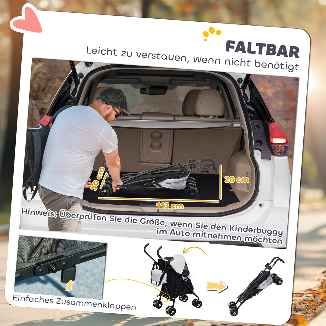 Kæledyrsvogn, sikkerhedsline, netvindue, 76l x 44b x 103h cm, lysegrå