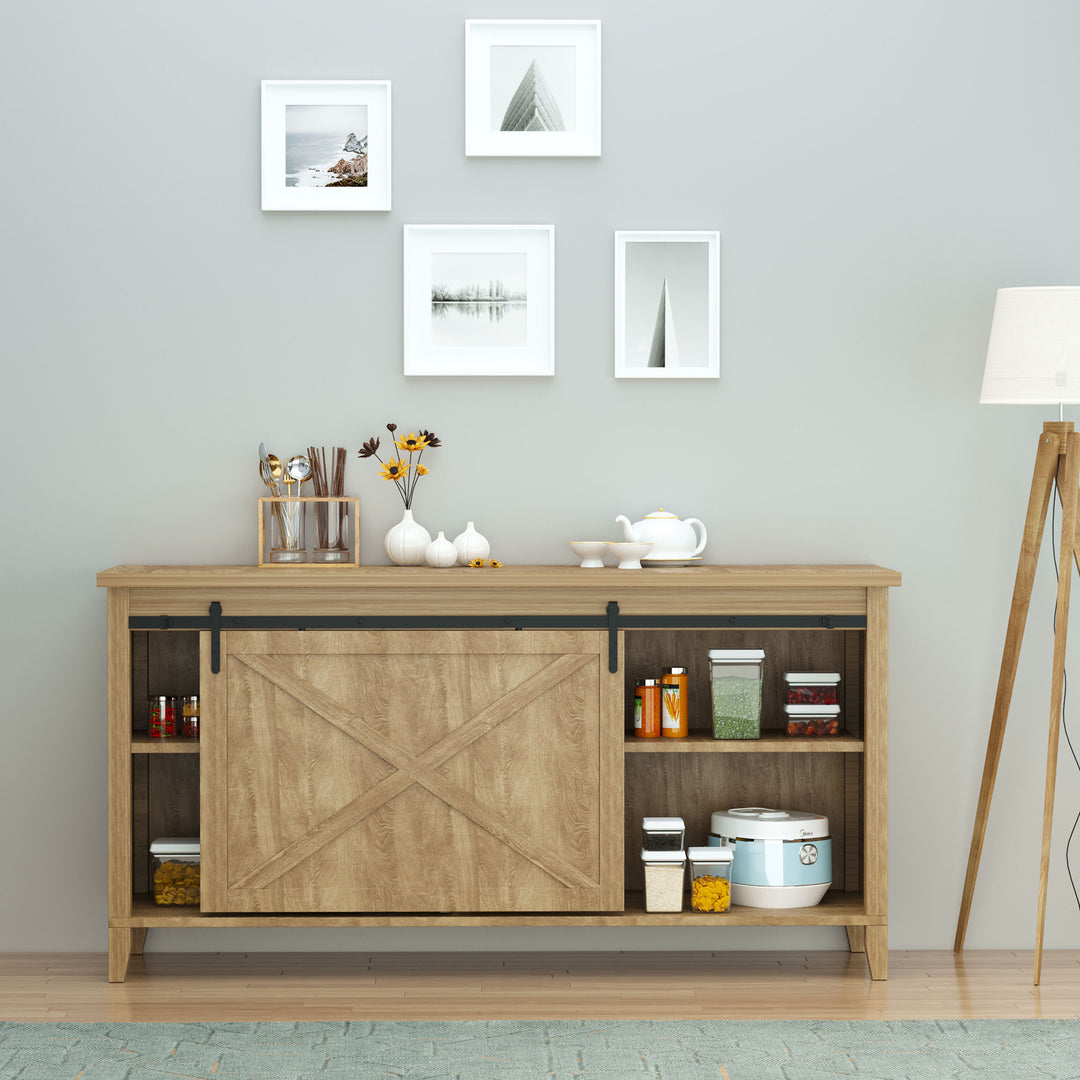 Skydedørsbeslagsæt 180 cm komplet sæt med skinner, ruller, anti-hop-anordninger kulstofstål