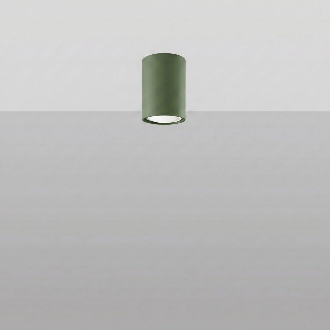 Loftlampe LAGOS 10 olivengrøn