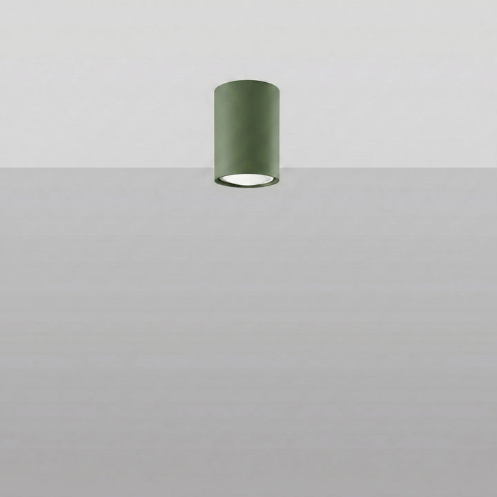 Loftlampe LAGOS 10 olivengrøn