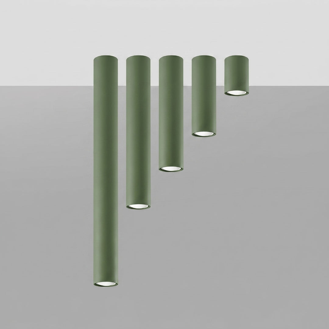 Loftlampe LAGOS 10 olivengrøn