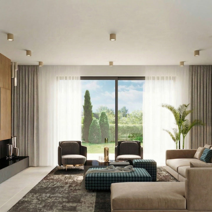 Loftlampe LAGOS 20 beige
