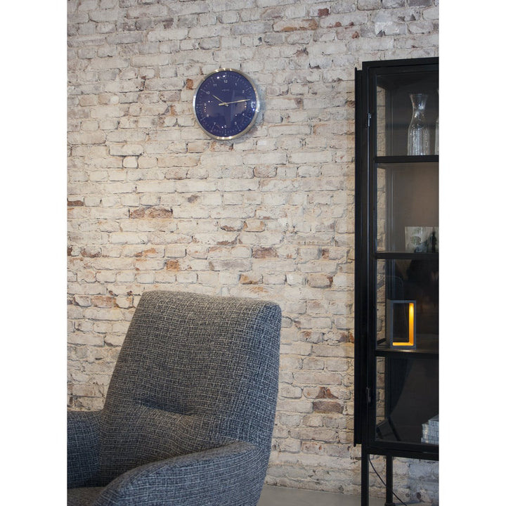 Vægur - 33 cm - Metal - Kuppelformet glas - '60 Minutes'