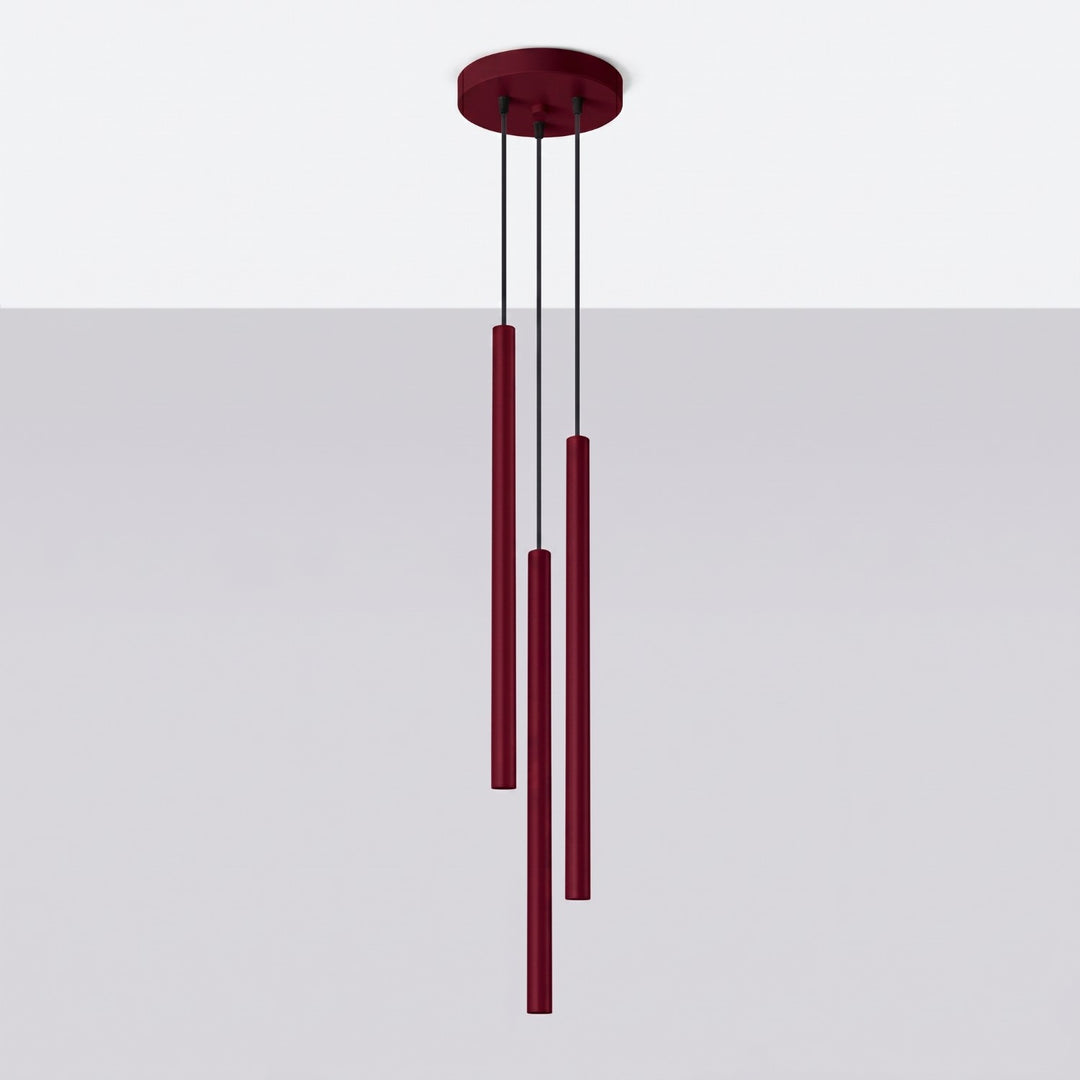 Pendel PASTELO 3P bordeaux