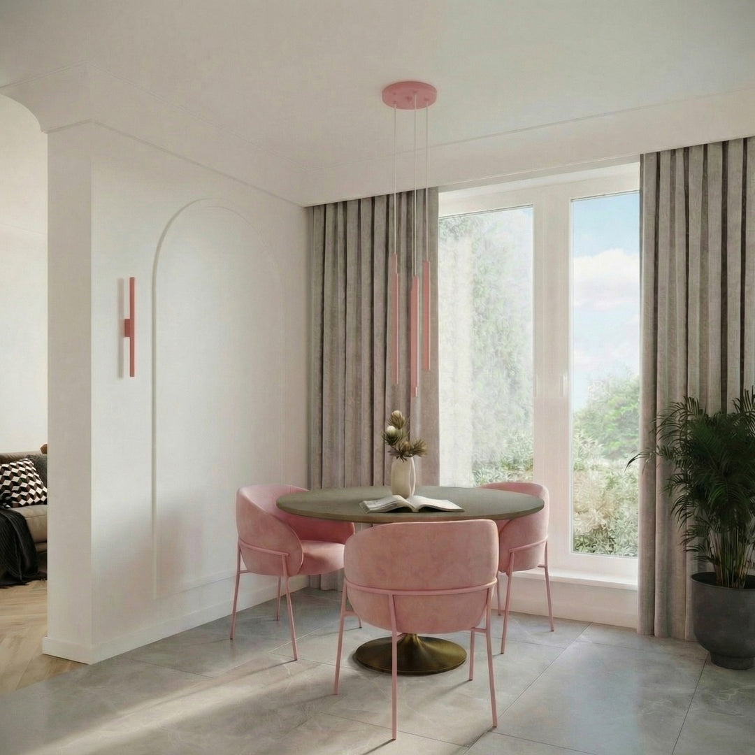 Væglampe PASTELO 2 pink
