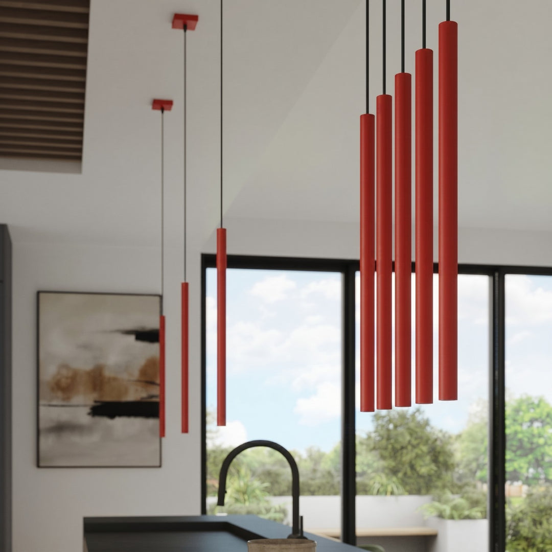 Pendel PASTELO 2 rød