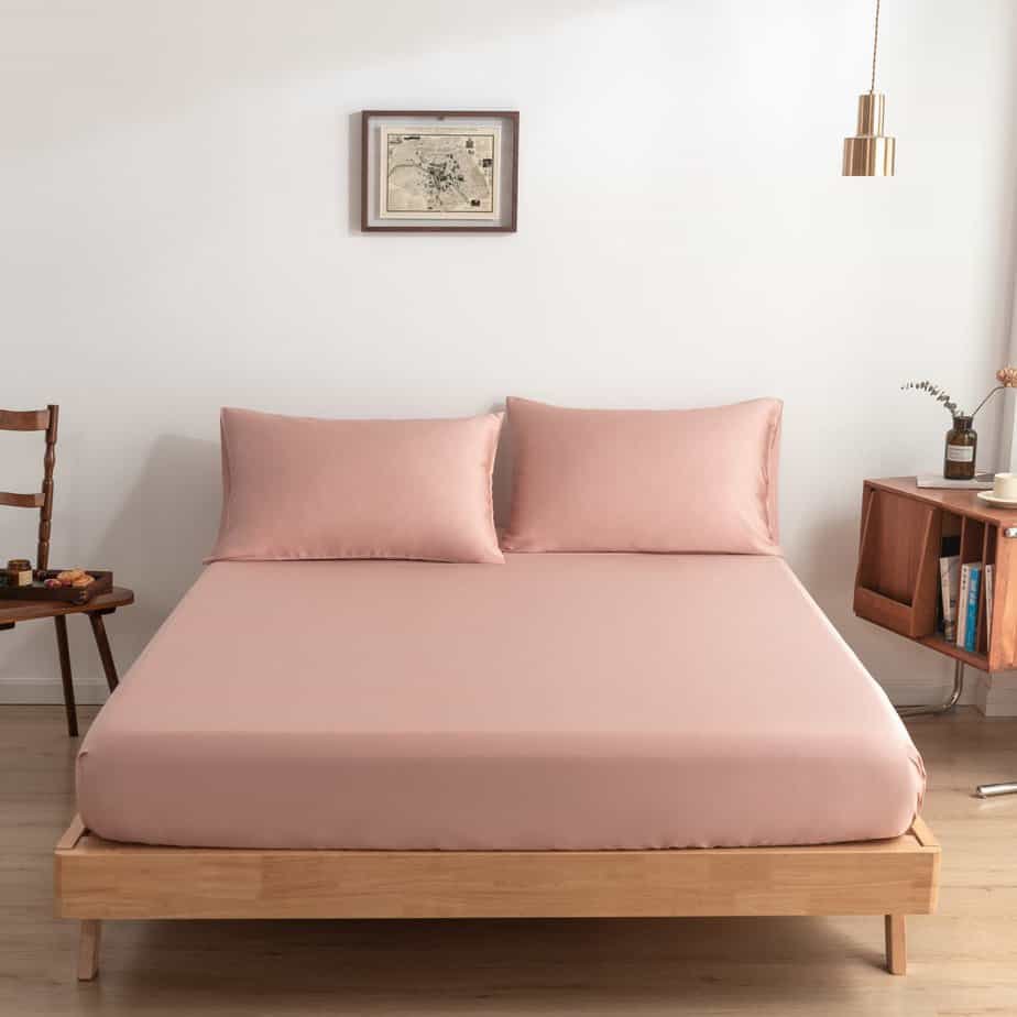 Pink Bamboo Sengesæt 2-personers - 400TC Tanboocel - Cuddle Pink