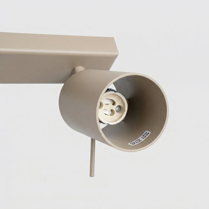 Loftlampe RING 2 gråbrun