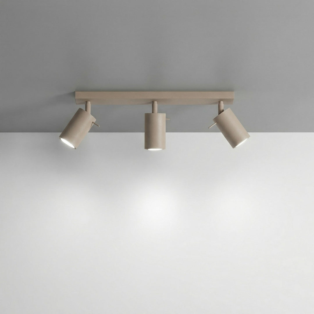 Loftlampe RING 3 gråbrun