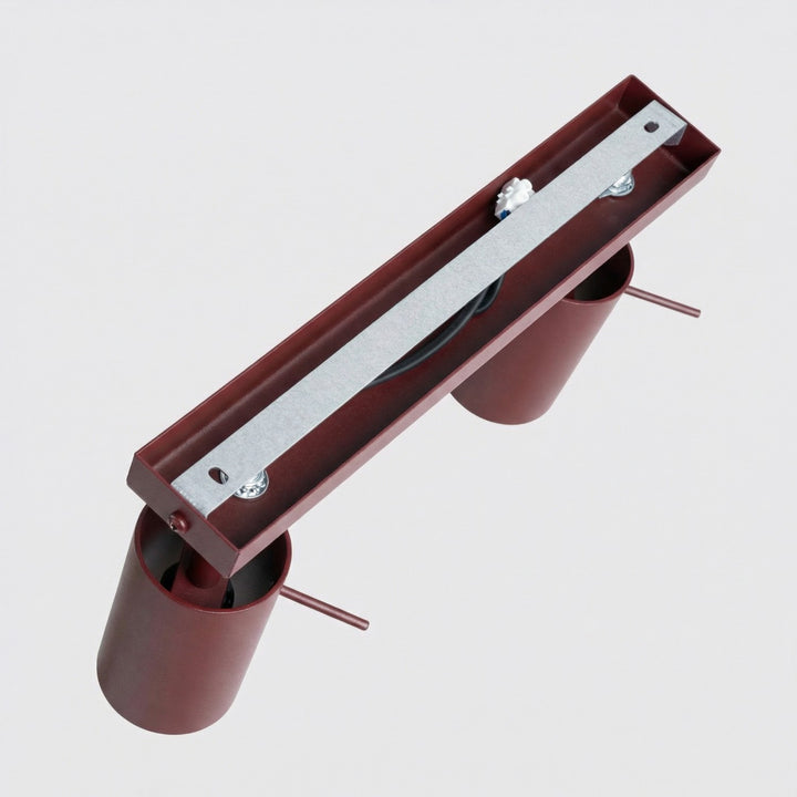 Loftlampe RING 2 bordeaux