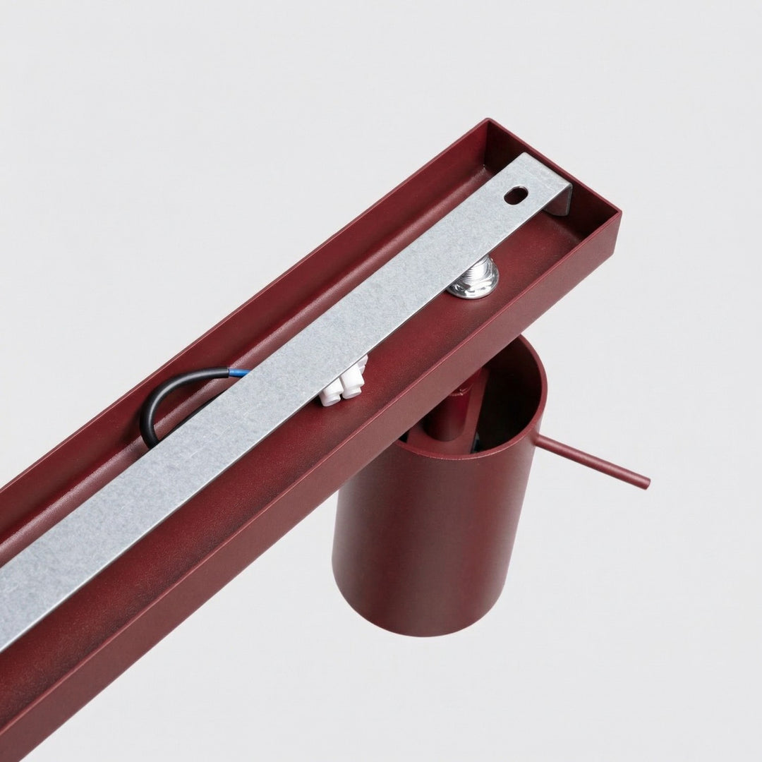 Loftlampe RING 4L bordeaux