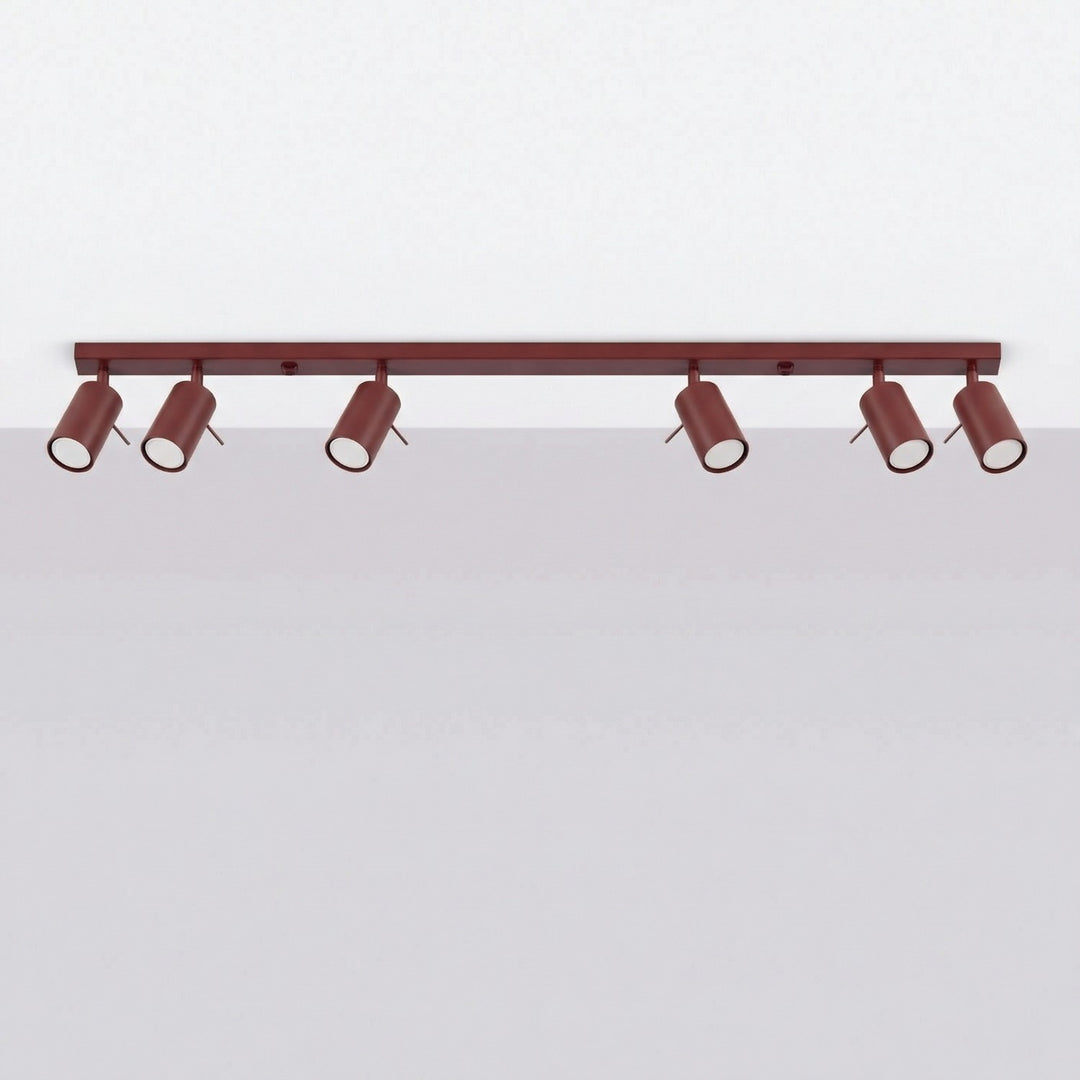 Loftlampe RING 6L bordeaux