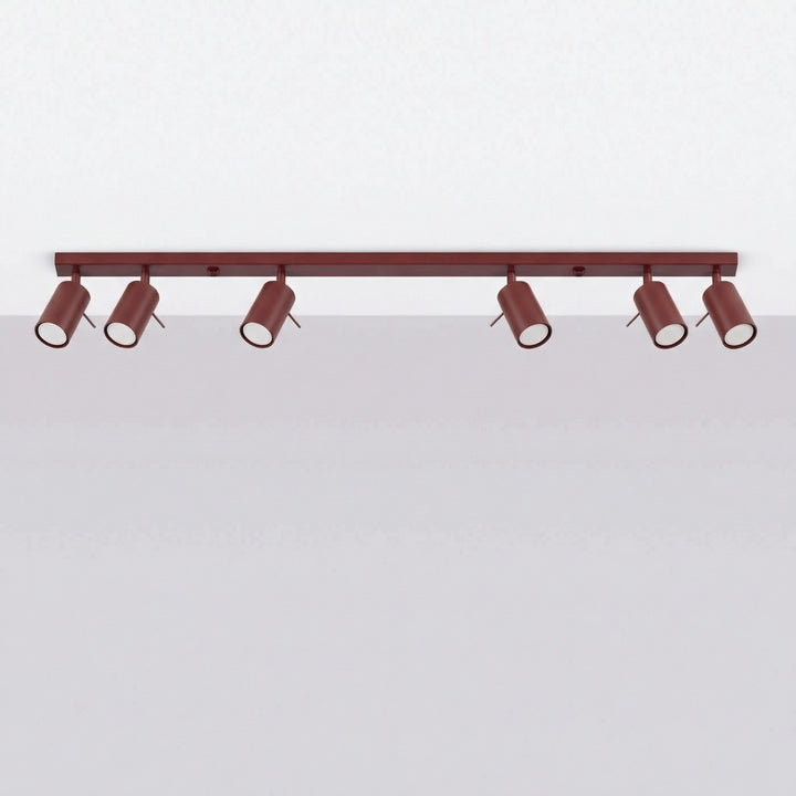 Loftlampe RING 6L bordeaux