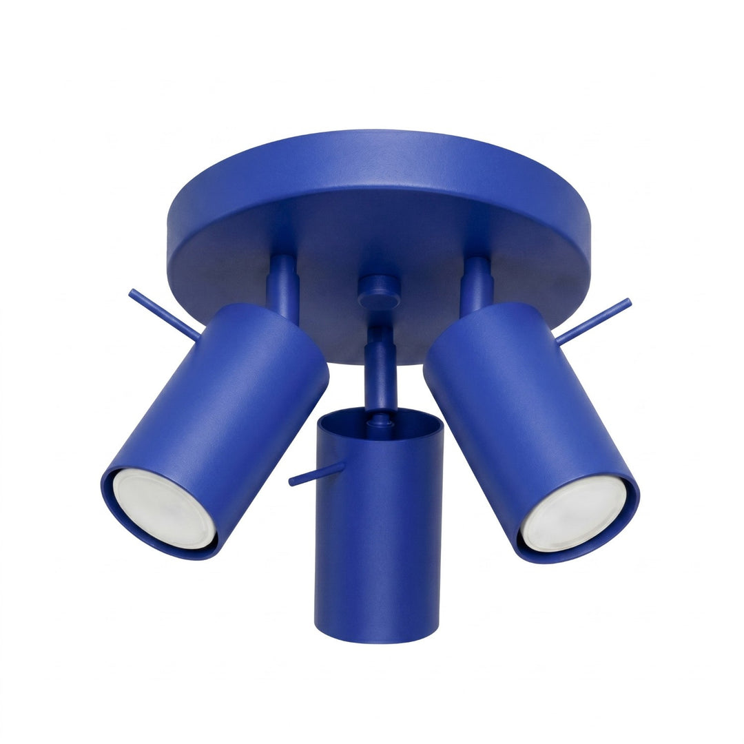 Loftlampe RING 3P ultramarin