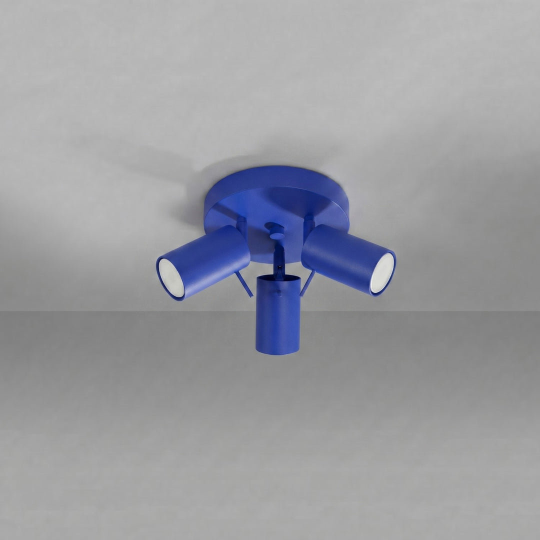 Loftlampe RING 3P ultramarin