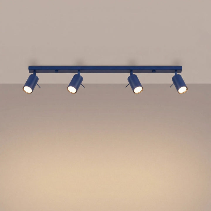 Loftlampe RING 4L ultramarin