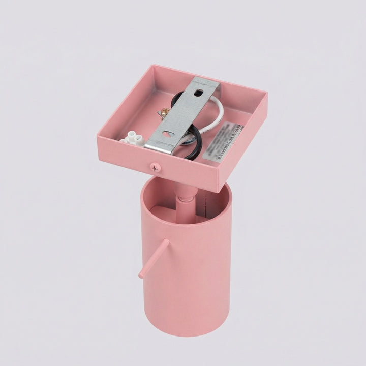 Væglampe RING pink