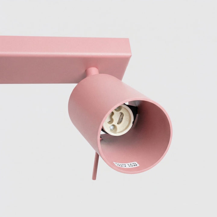 Loftlampe RING 2 pink