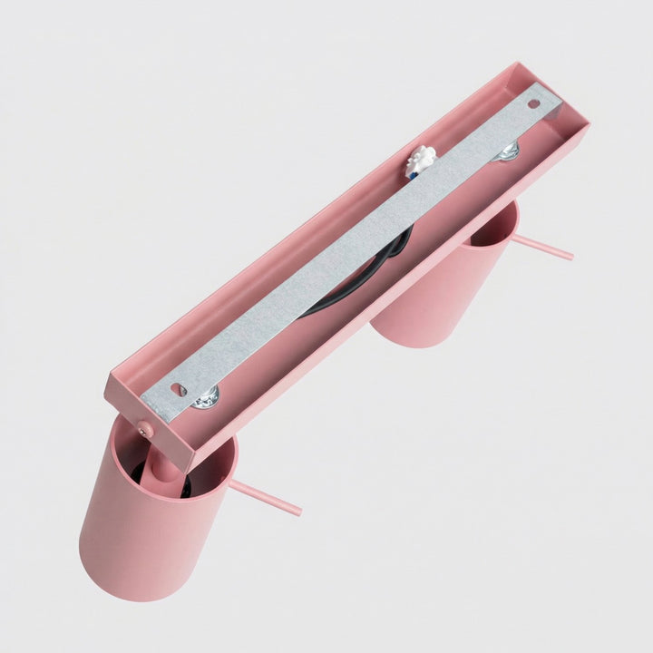 Loftlampe RING 3L pink