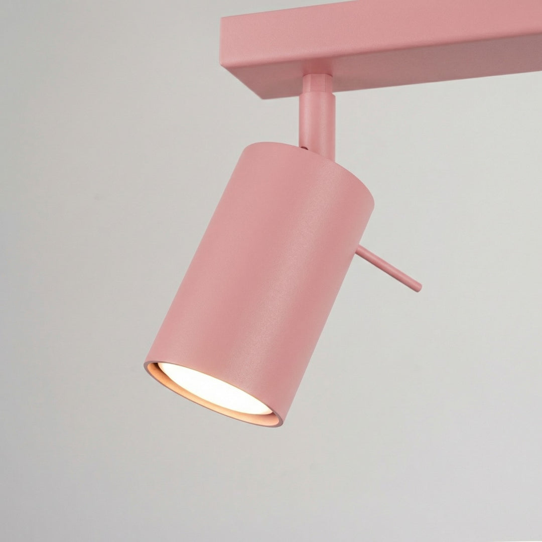 Loftlampe RING 3L pink
