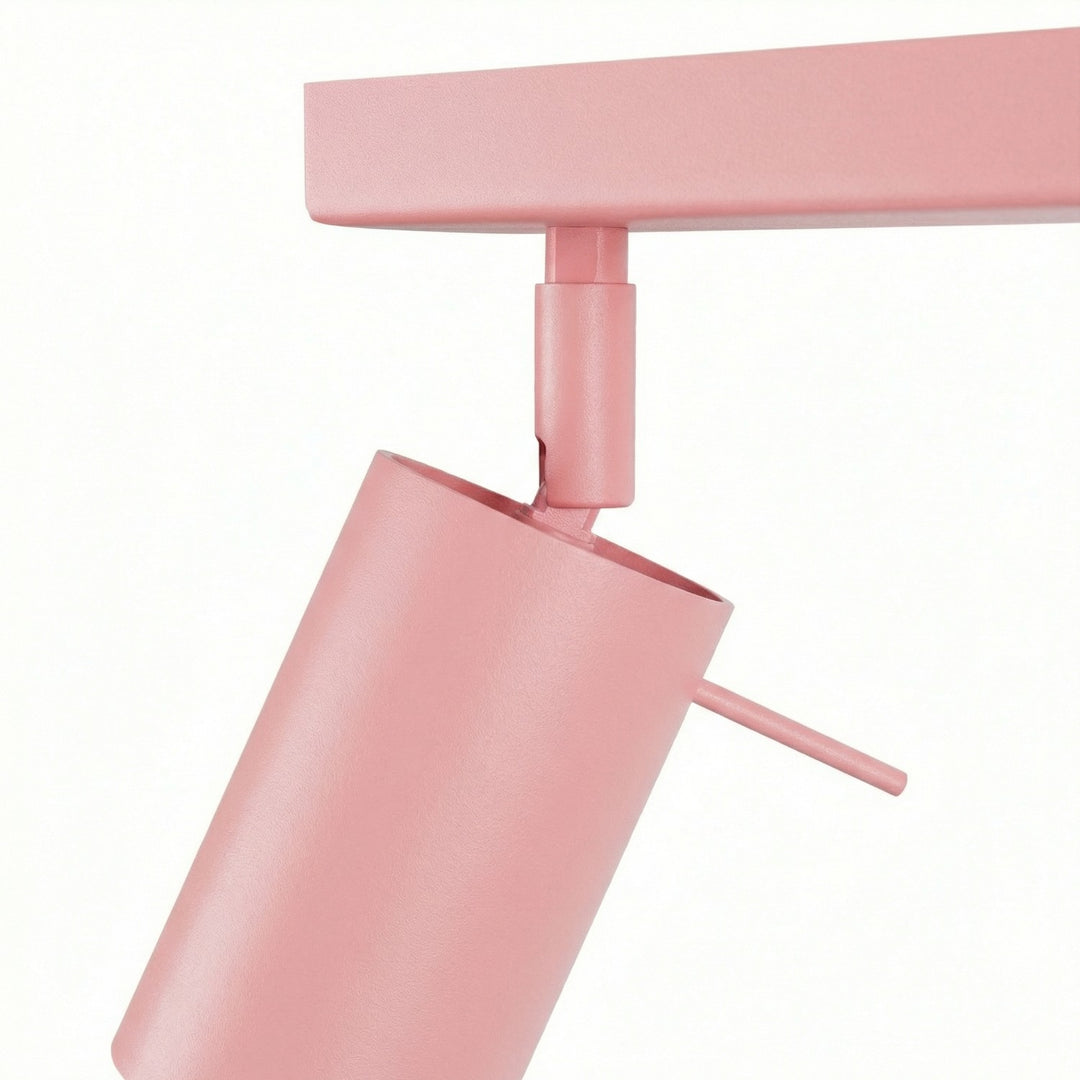 Loftlampe RING 3L pink