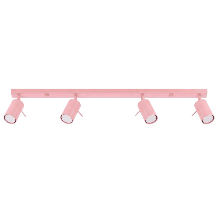 Loftlampe RING 4L pink