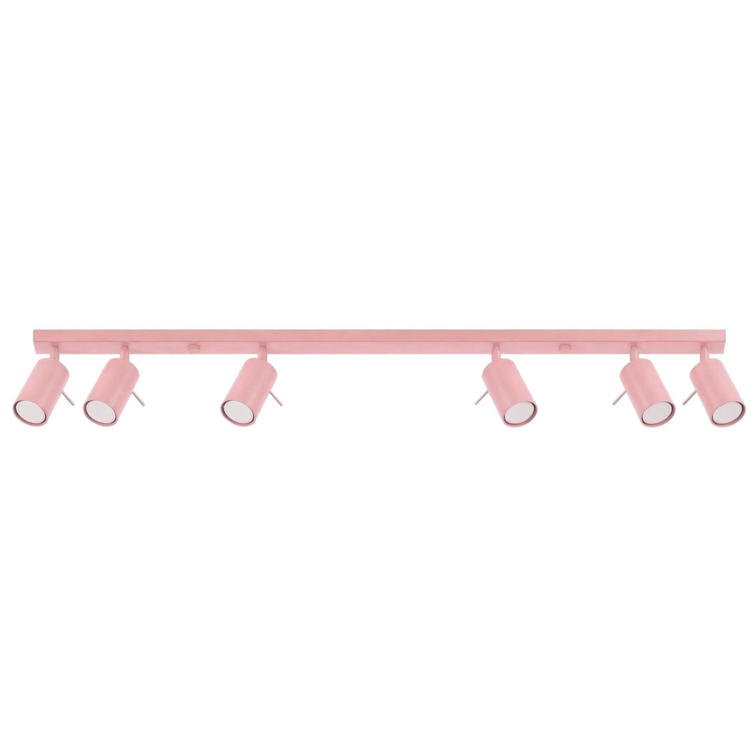 Loftlampe RING 6L pink