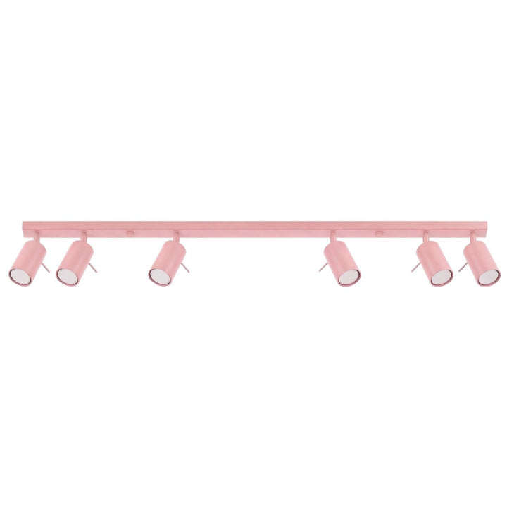 Loftlampe RING 6L pink