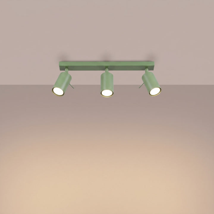 Loftlampe RING 3L salvie