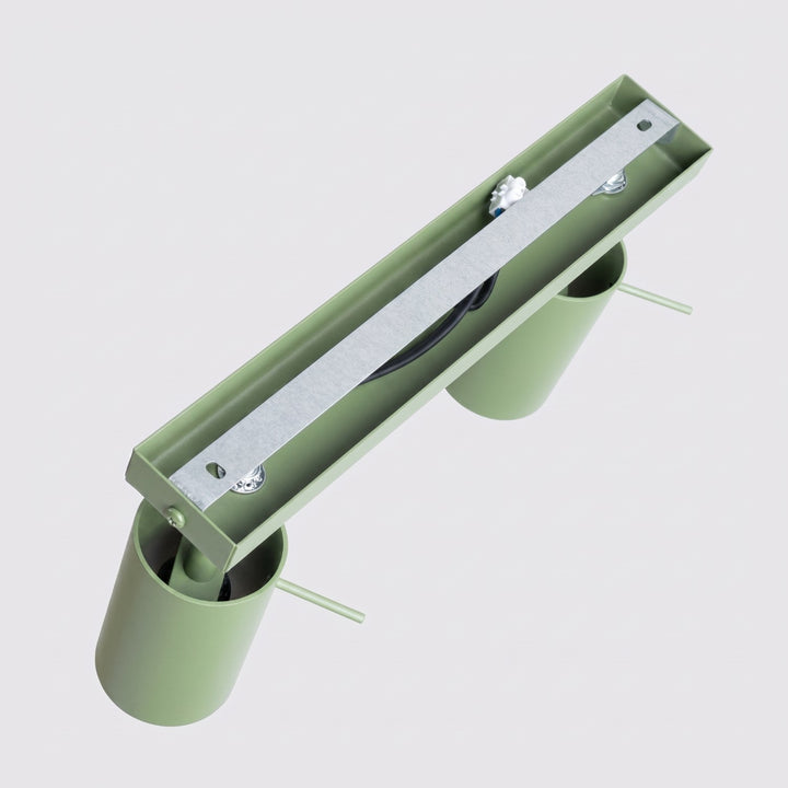 Loftlampe RING 3L salvie