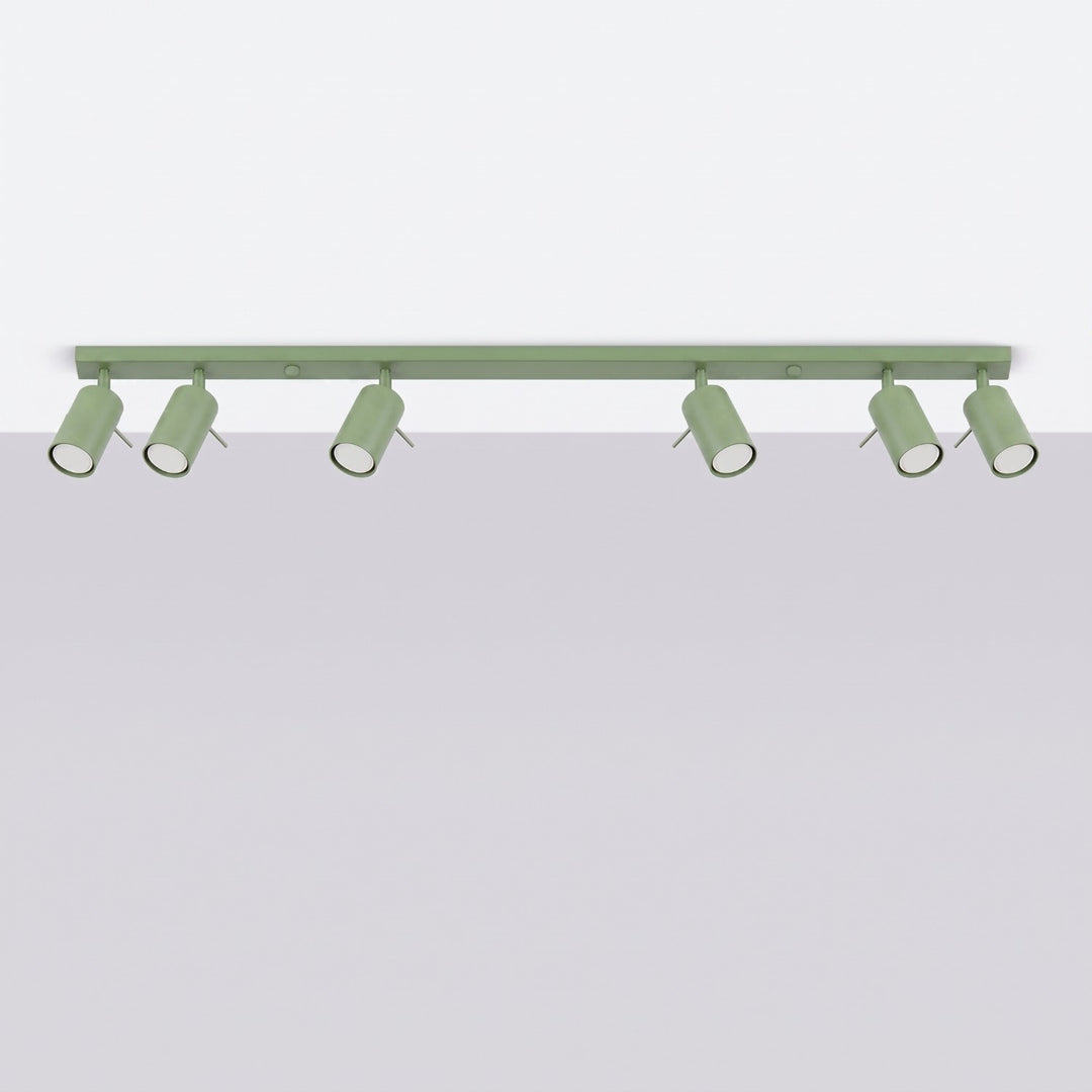 Loftlampe RING 6L salvie