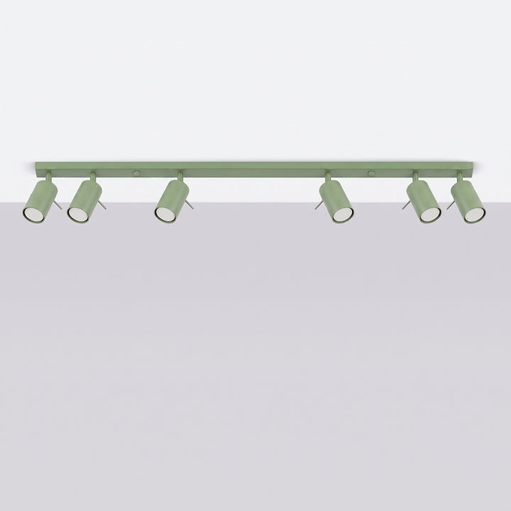 Loftlampe RING 6L salvie