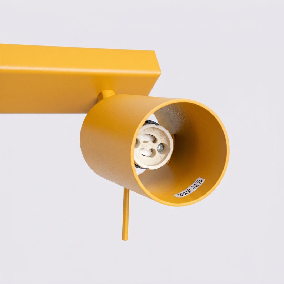 Loftlampe RING 3L gul
