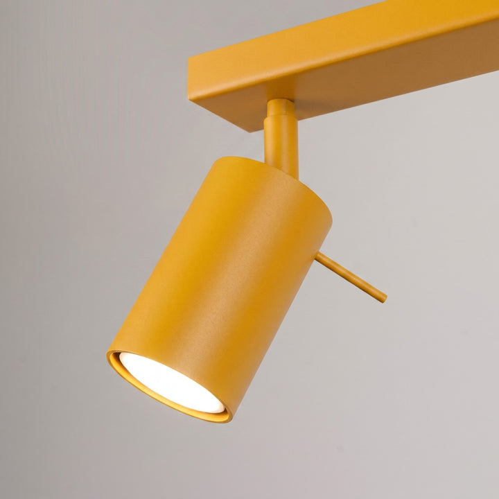 Loftlampe RING 3L gul