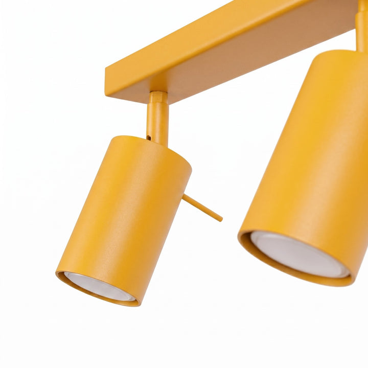 Loftlampe RING 3L gul