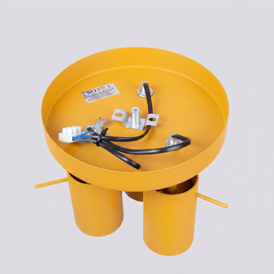 Loftlampe RING 3P gul