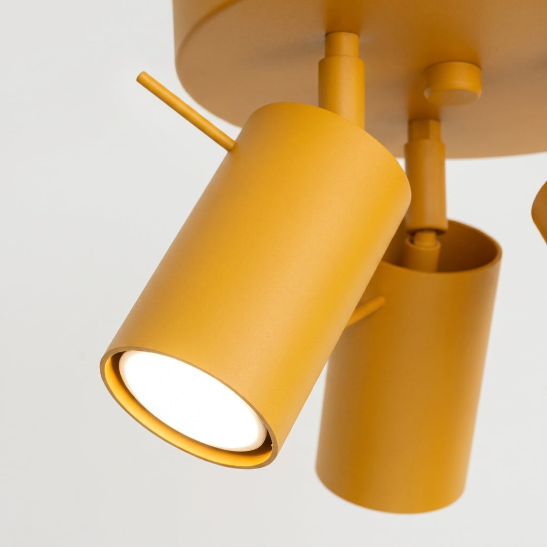 Loftlampe RING 3P gul