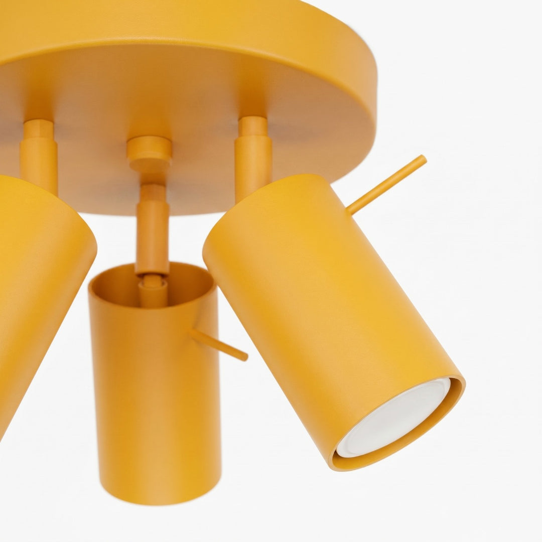 Loftlampe RING 3P gul