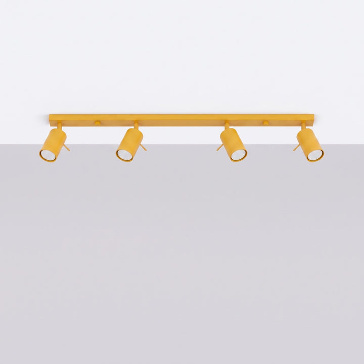 Loftlampe RING 4L gul