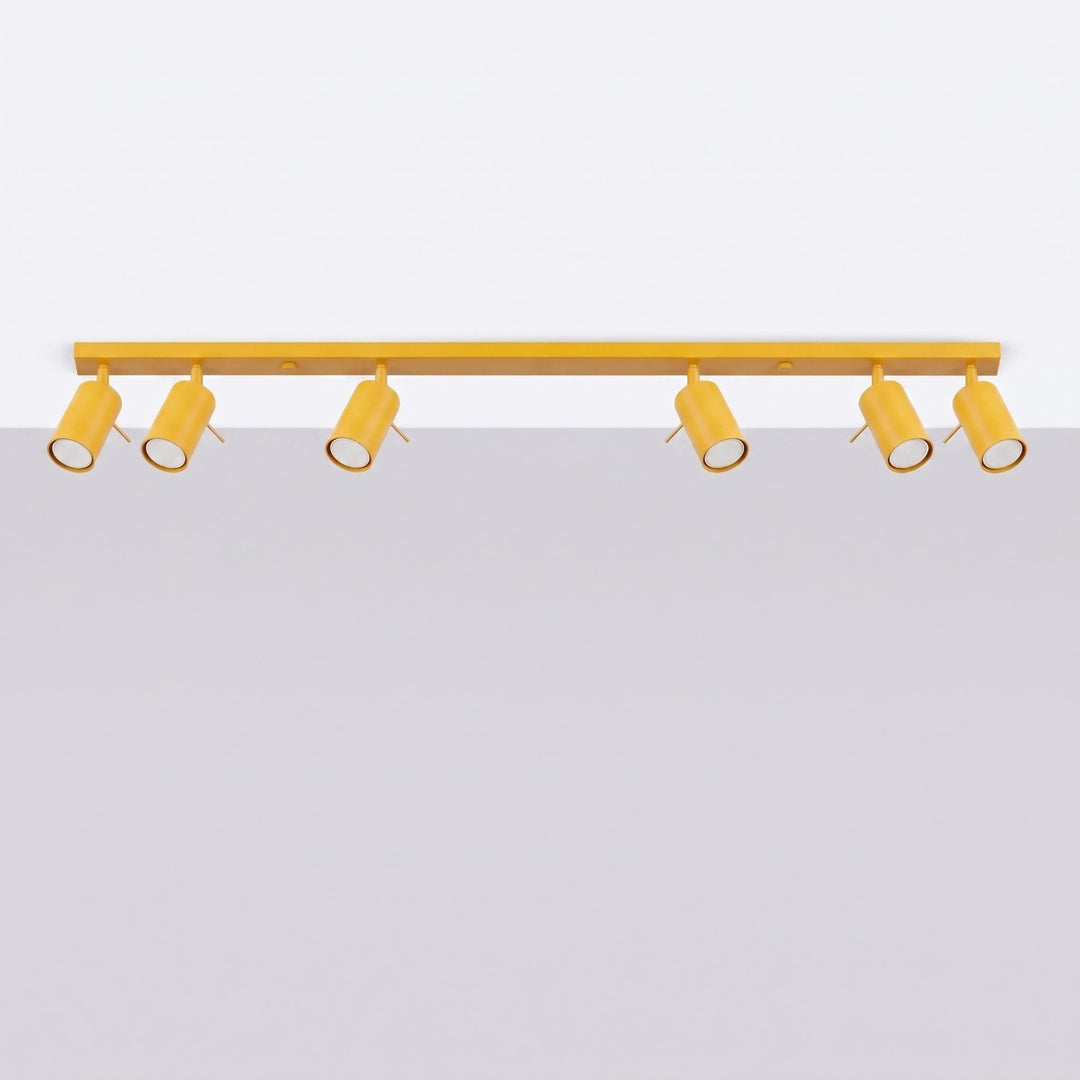 Loftlampe RING 6L gul