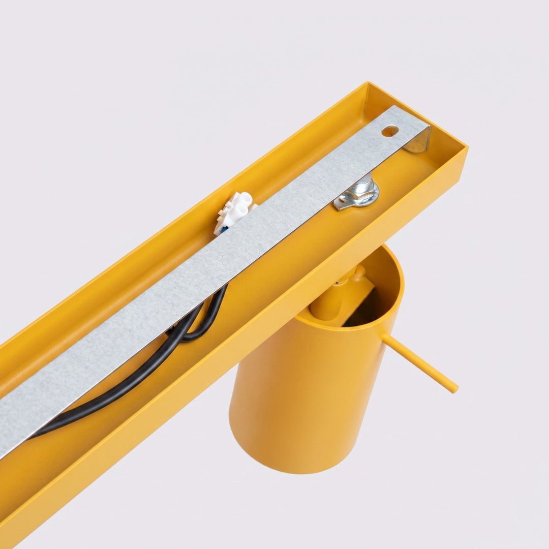 Loftlampe RING 6L gul