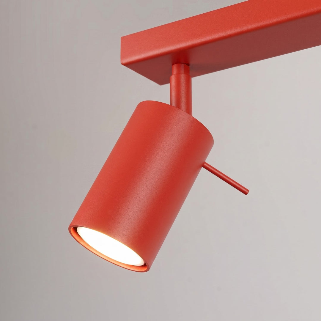 Loftlampe RING 2 rød