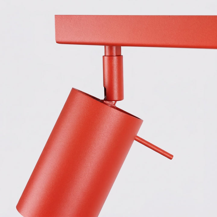 Loftlampe RING 6L rød