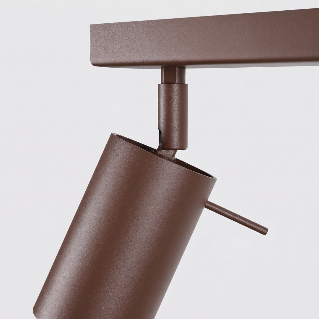 Loftlampe RING 3L brun