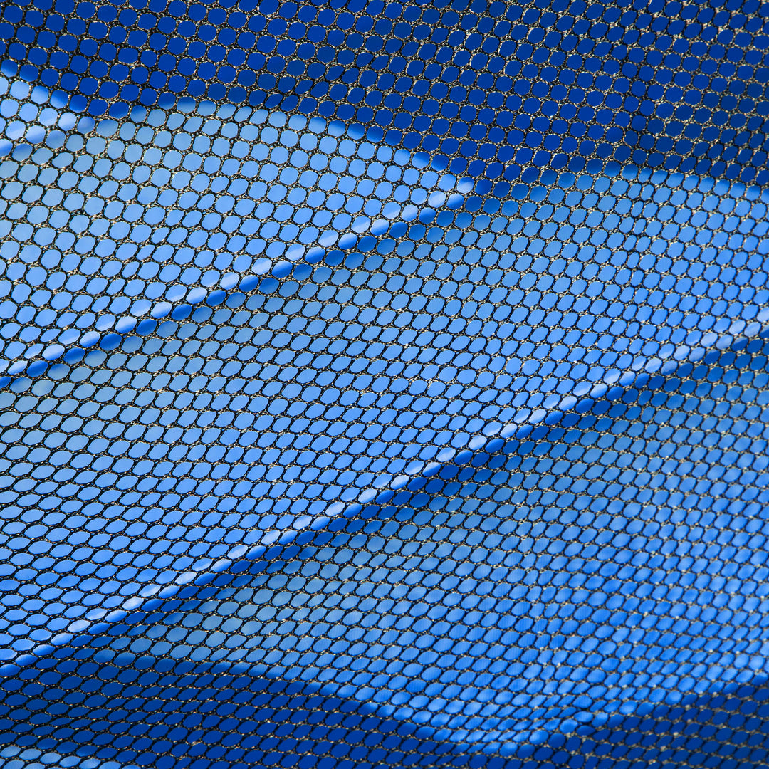 Hoppeborg med rutsjebane og sikkerhedsnet, op til 100 kg, 3-10 år, 300x180x160cm