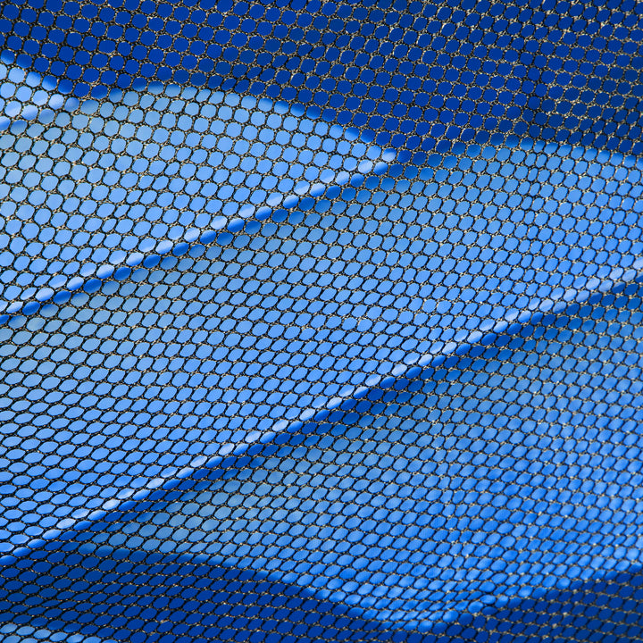 Hoppeborg med rutsjebane og sikkerhedsnet, op til 100 kg, 3-10 år, 300x180x160cm