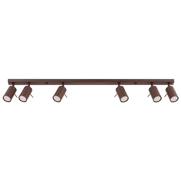 Loftlampe RING 6L brun